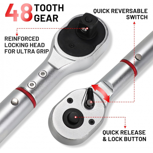 Динамометрический ключ 3/4 дюйма Uyecove