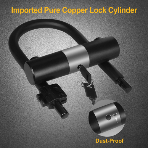 Большой велосипедный U-образный замок keabys