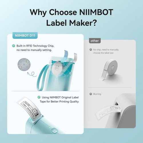Принтер для изготовления этикеток Niimbot D11
