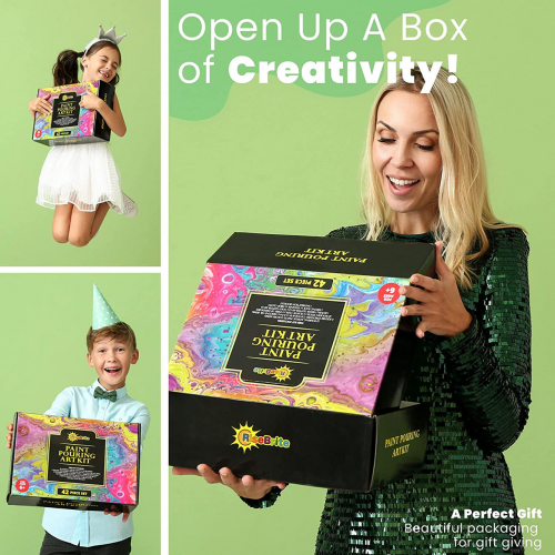 Набор расходных материалов для заливки акриловых красок RiseBrite