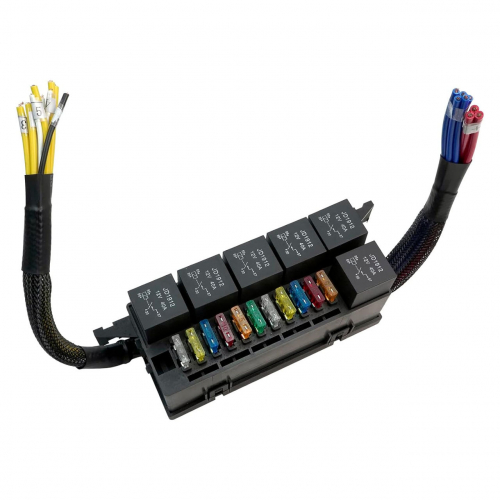 Блок предохранителей и реле 12 В с предварительной проводкой для автомобилей