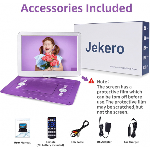 Jekero портативный dvd-плеер