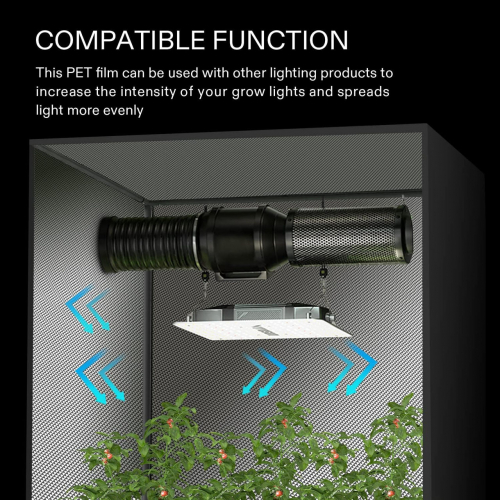 Рулон майларовой пленки vivosun 6 мил, 121 см x 762см.