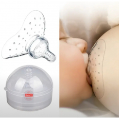 Прозрачная накладка на соски для кормления грудью
