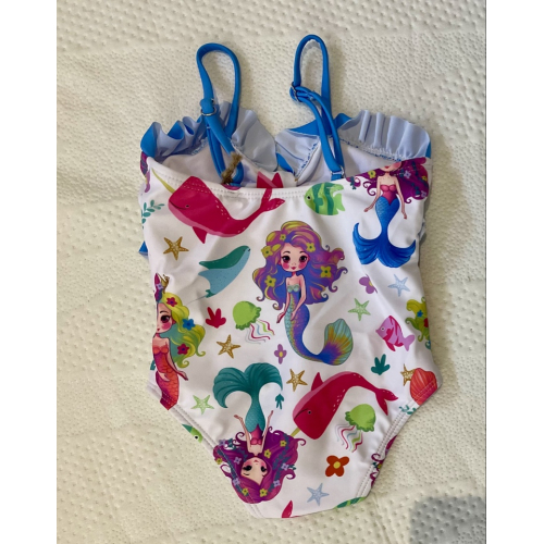 Детский купальник (принт русалка)