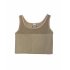 Бежевый топ с сетчатой спиной