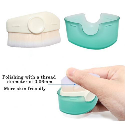 Силиконовая кисть-аппликатор для солнцезащитного крема (4 губки) 