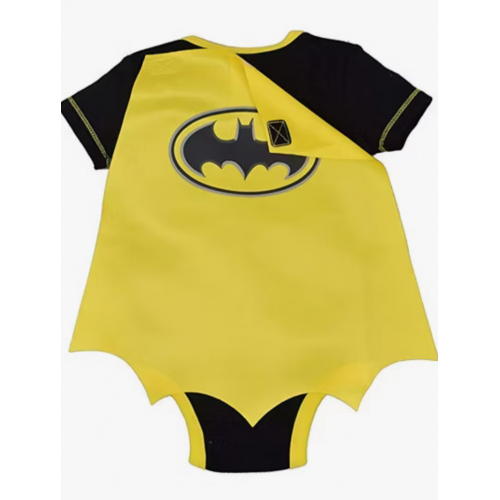 Комплект черного боди и накидки для младенцев - Супермен (3-6 месяцев)