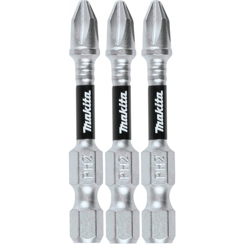 Makita E-00773 Impact XPS #2 Phillips Power Bit, 2 дюйма, 3 шт./уп.