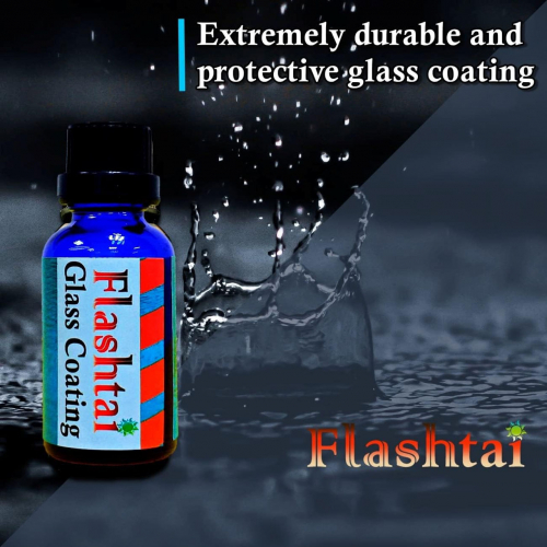 Flashtai Glass Coating — долговечное керамическое покрытие для стёкол автомобиля
