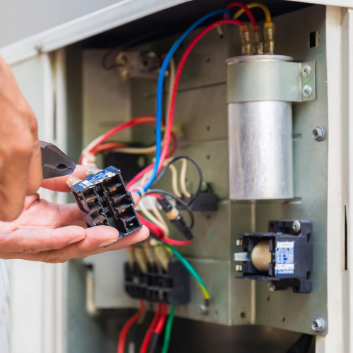 AUKENIEN 80+5 мкФ 80/5 MFD 370 В или 440 В двойной запуск круглый конденсатор переменного тока