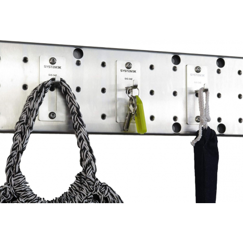 System X Storage SVS 042-3 Короткий одинарный крючок из нержавеющей стали