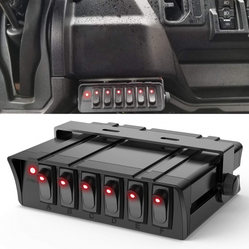 6-клавишный кулисный переключатель SPST