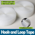 Рулоны ленты с крючками и петлями с прочной самоклеящейся лентой