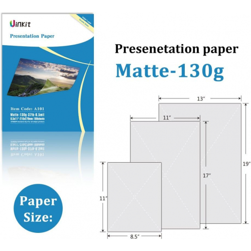 Презентационная бумага, матовая,Uinkit