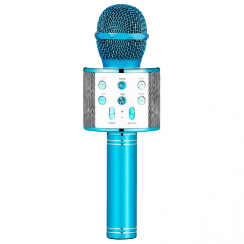 Микрофон Helmet KTV WS-858 Синий