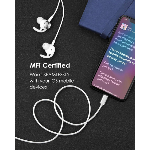 Наушники PALOVUE Lightning с микрофоном