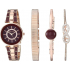 Часы и браслет Anne Klein Women's AK/3286BKST