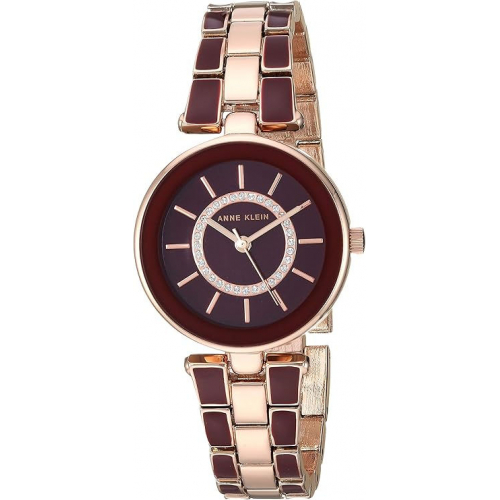 Часы и браслет Anne Klein Women's AK/3286BKST