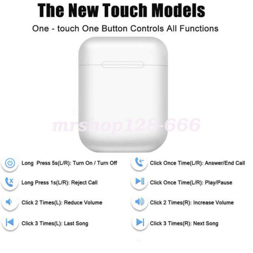 Наушники i12 TWS Bluetooth 5.0