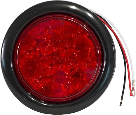 Круглый стоп Led с 12 светодиодами (2шт)