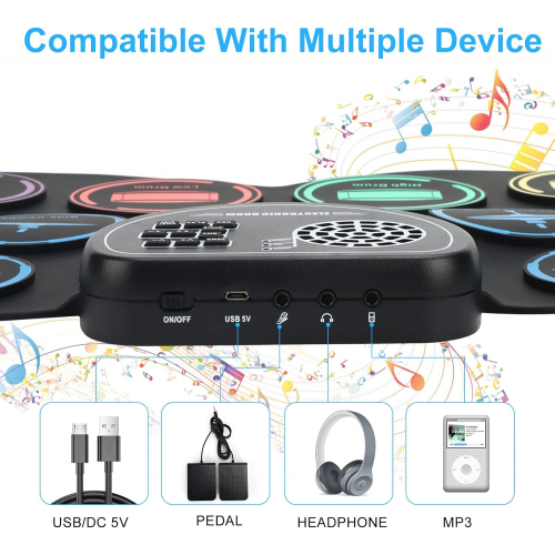 Тренировочный пэд для 9 ударных инструментов