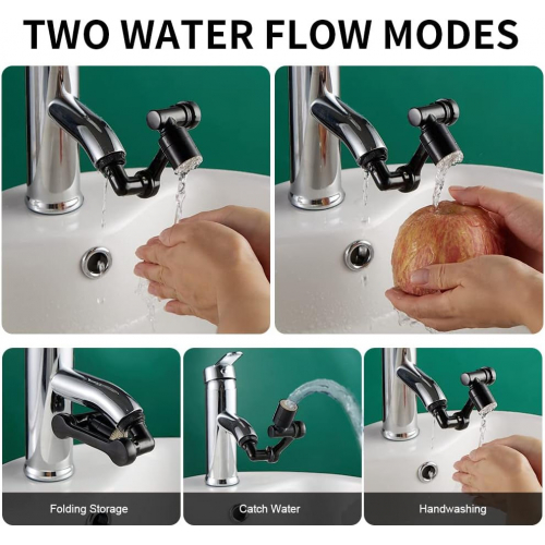 Вращающийся на 1080 удлинитель смесителя