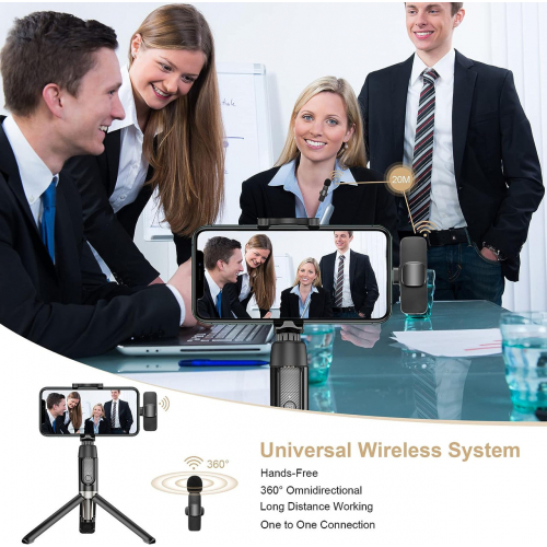 Беспроводной петличный микрофо для Андройд