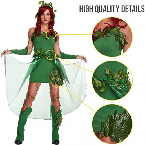 Костюмы Морфа Роскошный костюм зеленого плюща