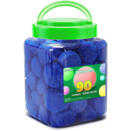 Помпоны для творчества ( 90шт )