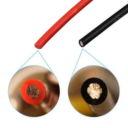 BNTECHGO Гибкий силиконовый луженый медный провод 12 калибра