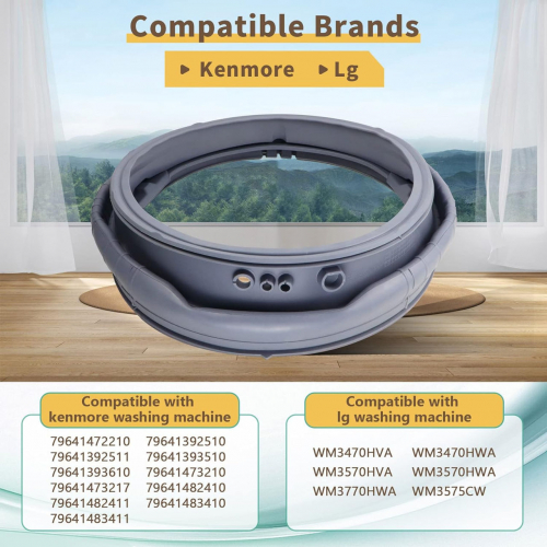 Прокладка дверцы стиральной машины