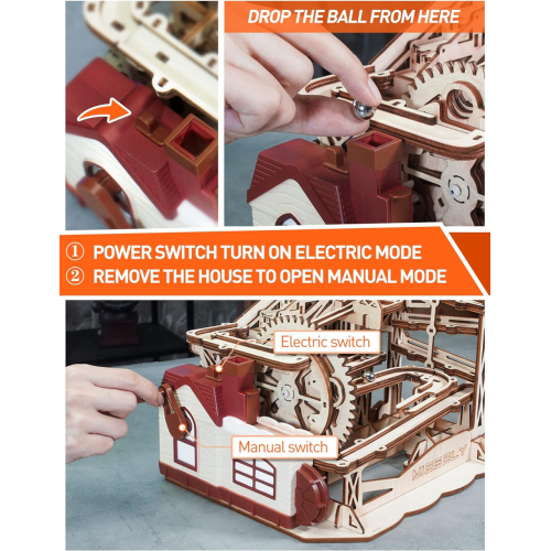 MIEBELY Электрические 3D Деревянные Пазлы