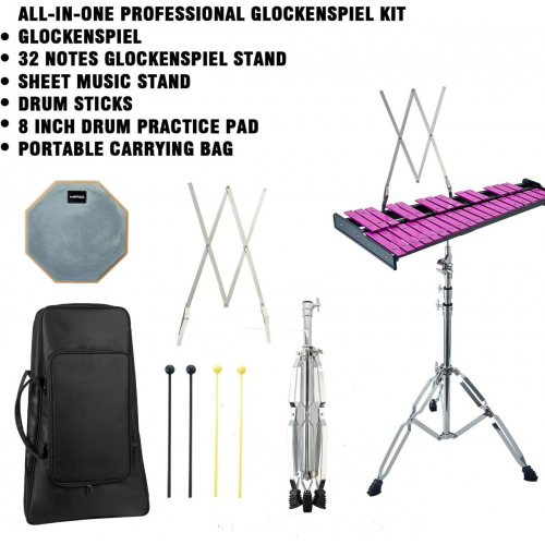 Профессиональный глокеншпиль ксилофон 32