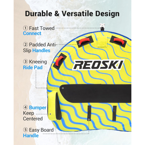 Круг-ватрушка для катера/лодки Reoskii