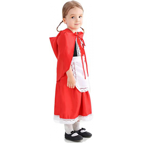 Костюм красной шапочки для девочек р 14