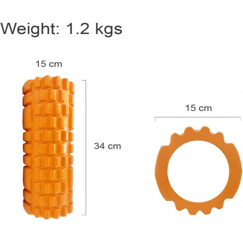 Пенный ролик Stellar Fitness для глубокого массажа тканей