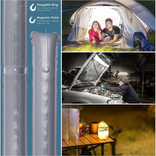 Надувной фонарь для кемпинга 85 см