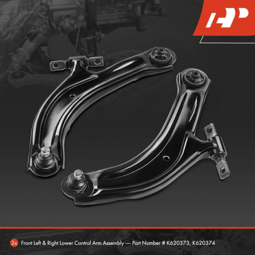 A-Premium: 2 передних нижних рычага подвески, с шаровой и втулкой, совместимы с Nissan Sentra