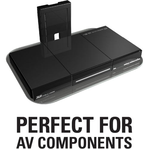 Настенная Av-полка Sanus из закаленного стекла