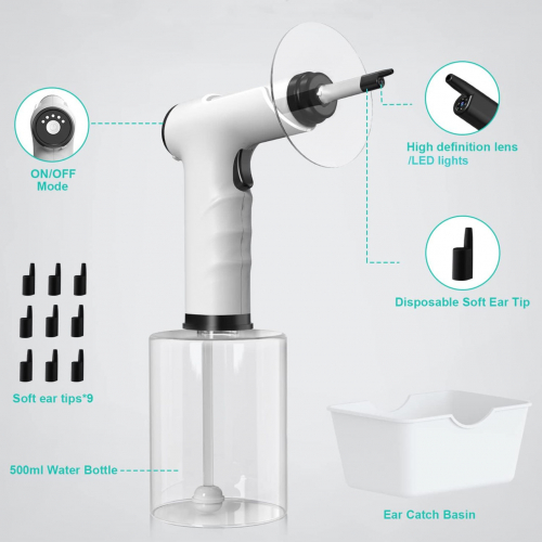 Перезаряжаемый набор для удаления ушной серы