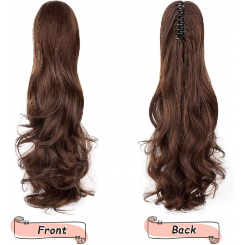 Синтетический вьющийся волнистый шиньон