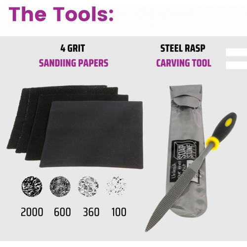 Скульптура животных из мыльного камня своими руками