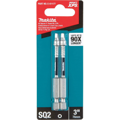 Makita E-01177 Ударная бита XPS #2 Square 3" Power Bit, 2 шт./уп.