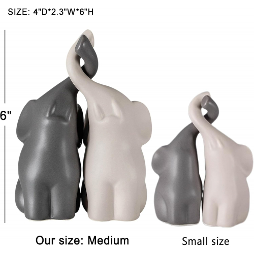 Набор из 2 статуэток слона OwMell