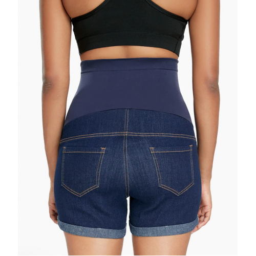 Женские эластичные шорты для беременных 