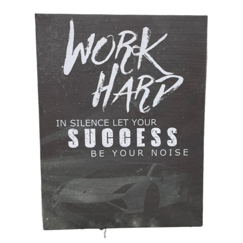 Картина-постер, мотивирующая работать