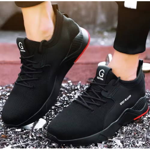 Удобная, нескользящая, антипрокольная рабочая обувь для строительства, походная мужская защитная обувь