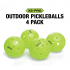 Пиклбол мяч с оптимизированной производительностью (4 шт)
