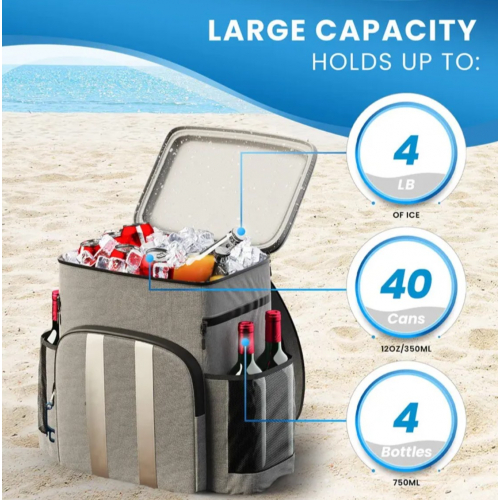 Сумка для пикника Cobest с термоизоляцией, влагозащищённая, для пляжа и outdoor-активностей